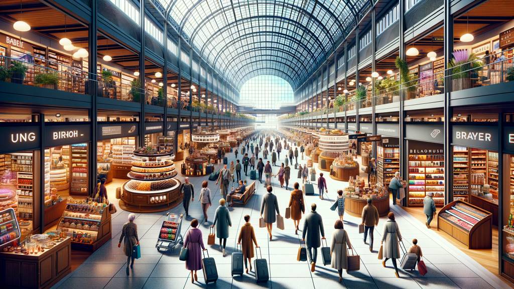 Erkunden Sie die Shops und Restaurants am Flughafen Berlin-Brandenburg